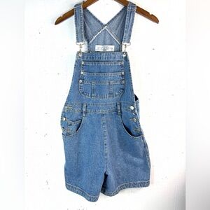 1939 Authentic Brand Denim S Denim Blue Jeans Shortalls Overalls